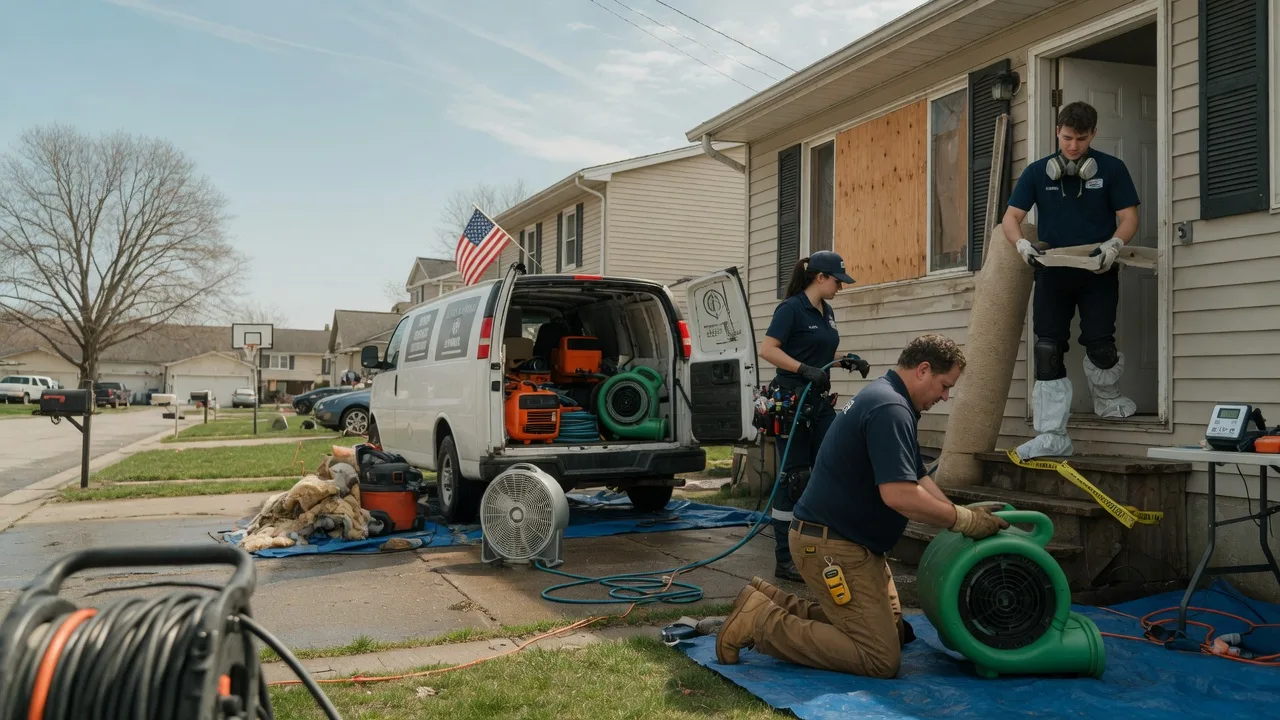 Water Damage Restoration in Brooklyn, WI near me